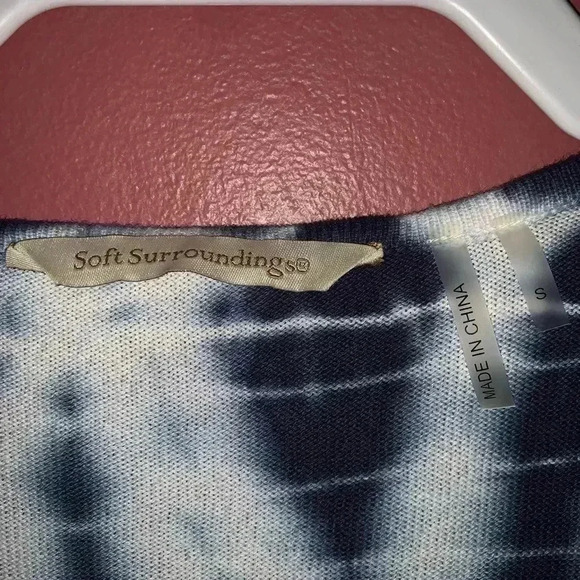 Soft Surroundings tie dye cardigan - Picture 5 of 7